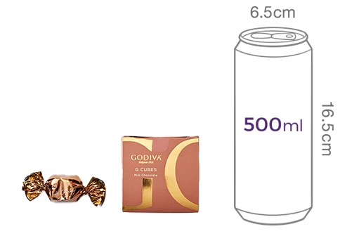 [고디바] 지큐브 밀크 초콜릿 7P