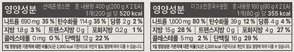 [산메촌] 국산콩 콩국수 2인분 