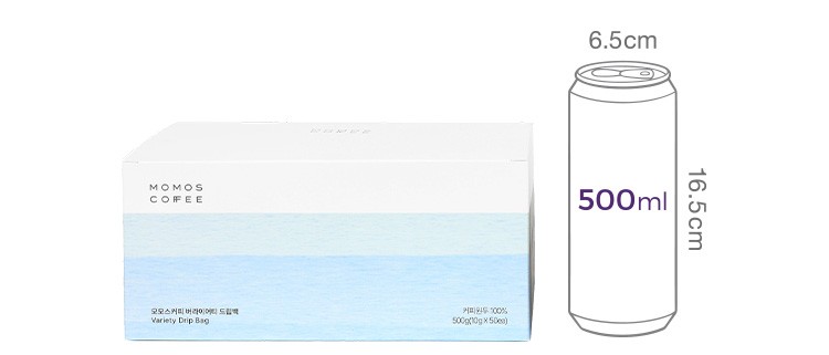 [모모스커피] 드립백 대용량 시그니처 블렌드 50개입 (에스쇼콜라/부산)