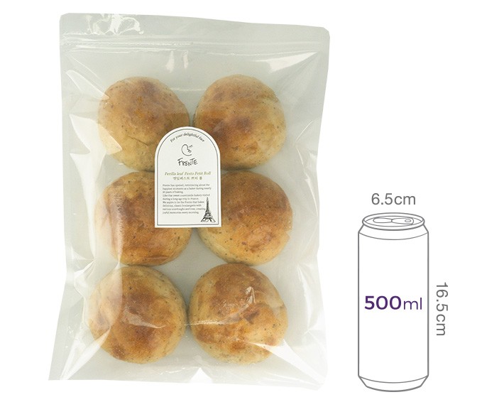 [프렌떼] 깻잎페스토 모닝롤 50gX6개입