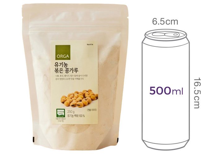 [ORGA]  유기농 볶은콩가루 250g