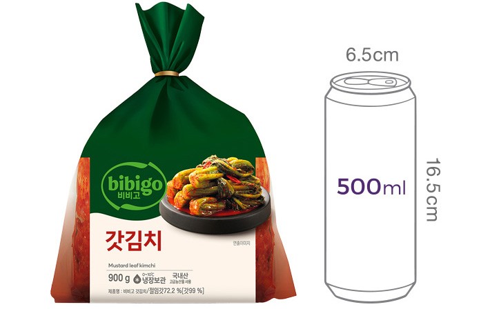 [비비고] 갓김치 900g
