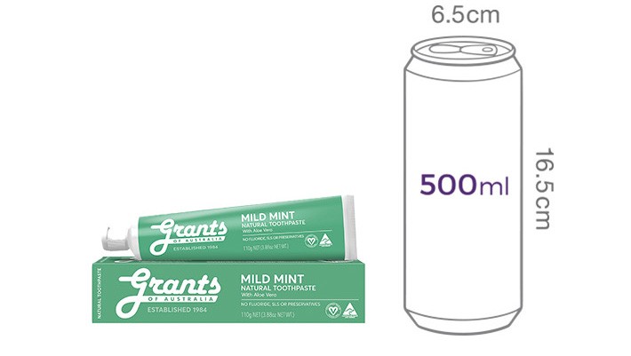 [그란츠] 마일드민트 치약 110g