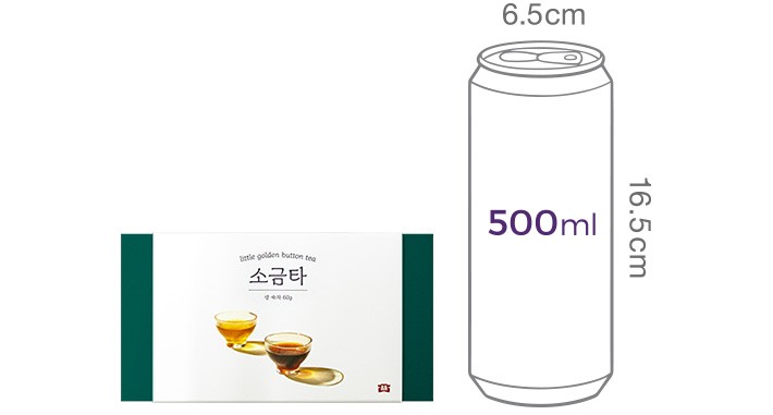 [대익차] 보이차 소금타 (3g X 20개입)