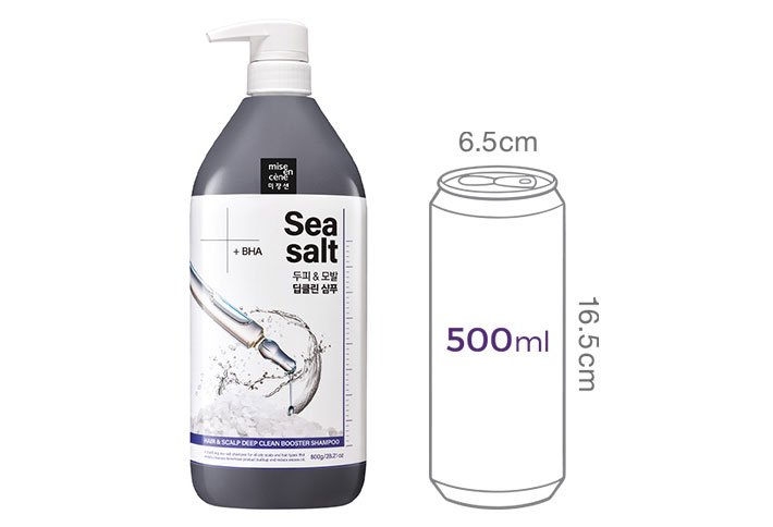 [미쟝센] 헤어앤스칼프 딥클린 부스터 샴푸 800g