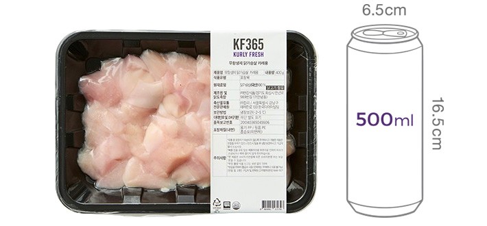 [KF365] 무항생제 닭가슴살 카레용 400g