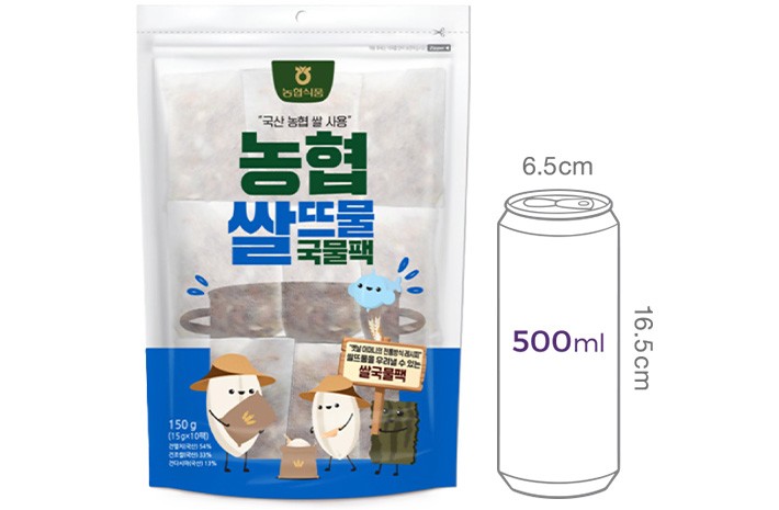 [농협] 쌀뜨물 국물팩 15g*10