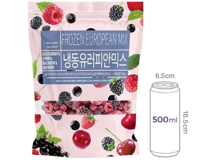 냉동 유러피안 베리체리 믹스 (1kg)