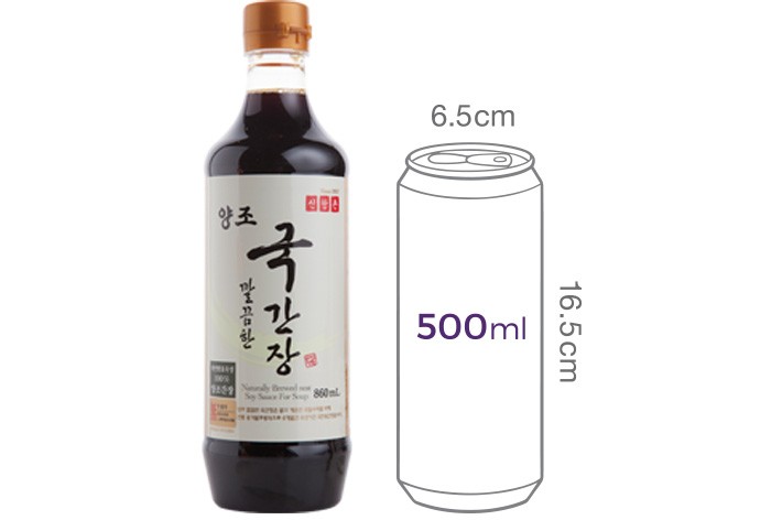 [신앙촌] 양조 깔끔한 국간장 860ml