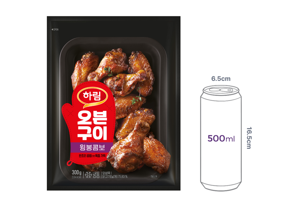 [하림] 오븐구이 윙봉콤보 300g