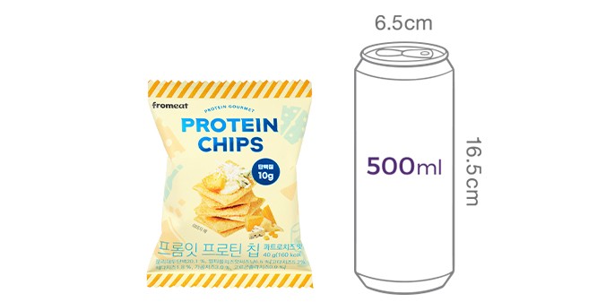 [프롬잇] 프로틴칩 콰트로치즈 40g