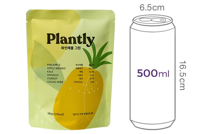[플랜틀리] 블루베리 비트 1팩 (180g)