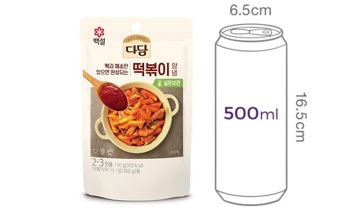 [다담] 떡볶이 양념 150g