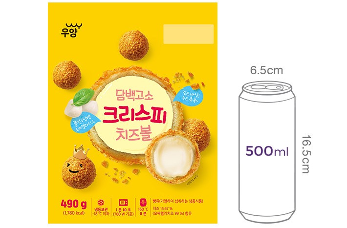 [쉐프스토리] 크리스피 치즈볼 490g