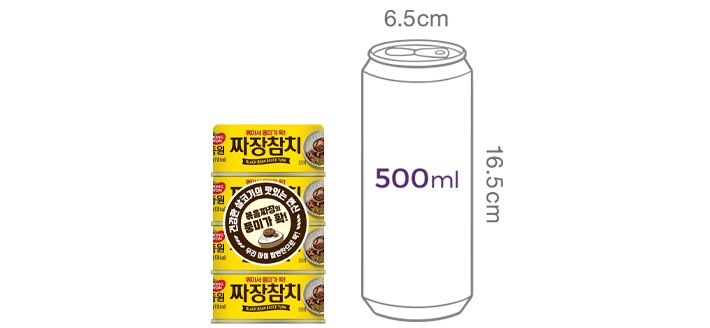[동원] 짜장참치 90g x 4캔