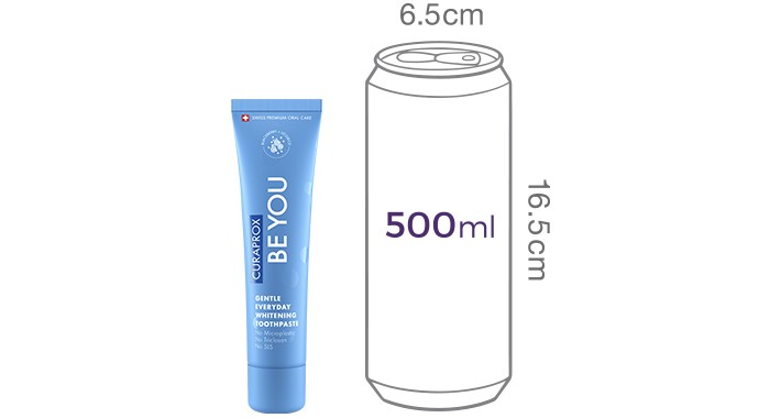 [큐라덴] #블랙베리+감초맛 큐라프록스 BEYOU치약 60mL BLUE