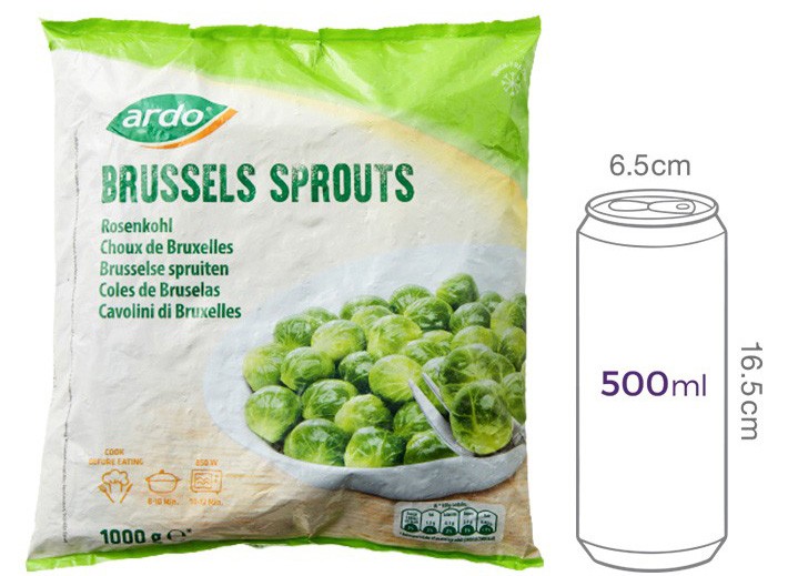 [ardo] 냉동 방울양배추 1kg