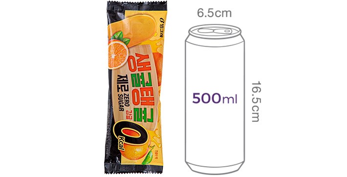 [빙그레] 생귤탱귤 제로 70mL X 10개입