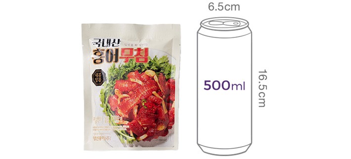 [영산홍어] 국내산 홍어무침 150g