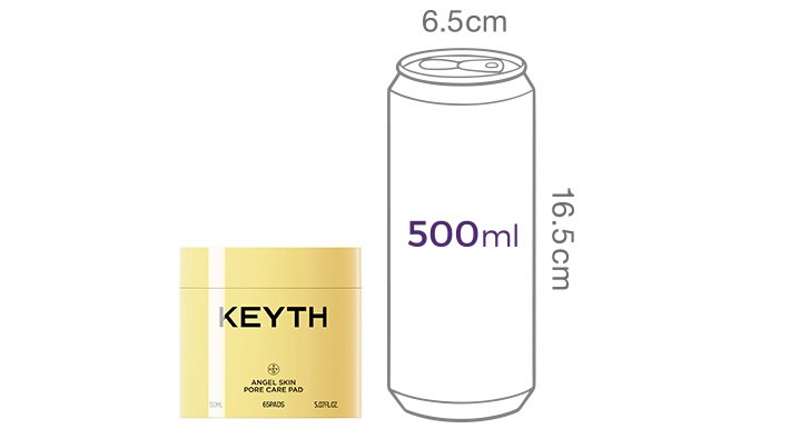 [키스] 트루드 키스 엔젤스킨 포어케어 패드 150ml (65매)