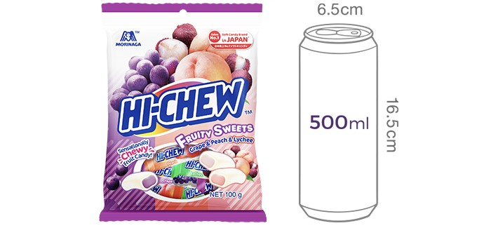 [모리나가] 하이츄 프루티 스위츠 100g