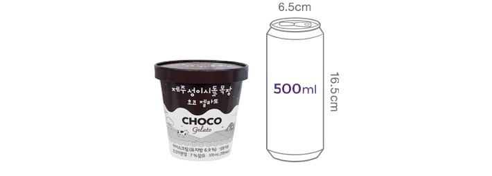 [제주 성이시돌목장] 초코 젤라또 370mL
