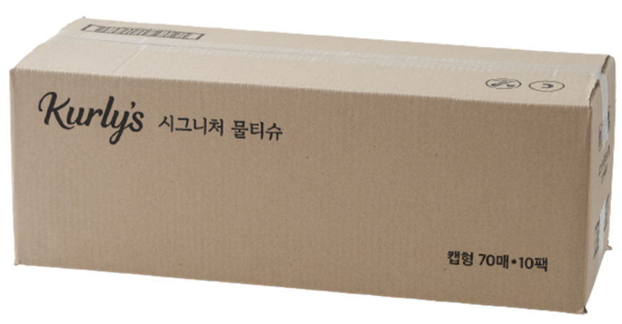 [Kurly's] 시그니처 물티슈 (70매 X 10팩)