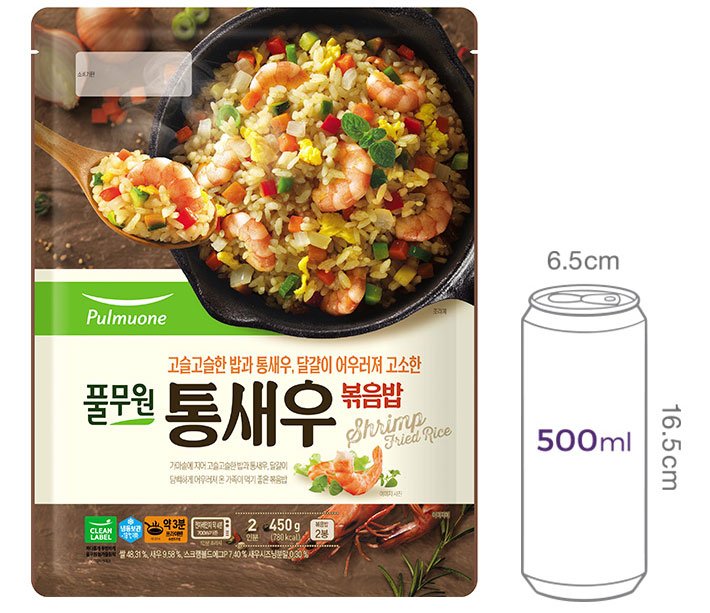 [풀무원] 통새우볶음밥 (2개입)