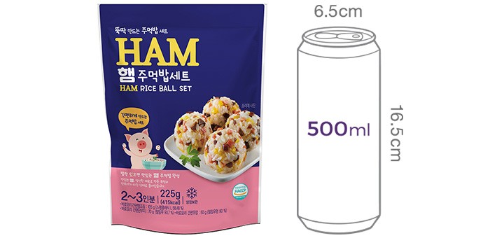 [일가집] 햄주먹밥 세트