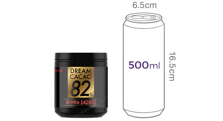 [롯데] 드림카카오 82% 86g