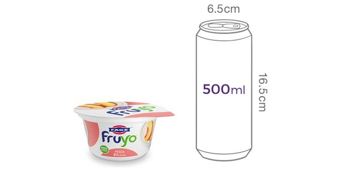 [Fage] 프루요 무지방 그릭 요거트 복숭아 150g