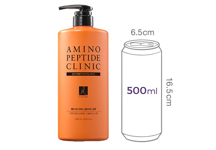 [엘라스틴] 아미노펩타이드샴푸 블랑머스크 950ml