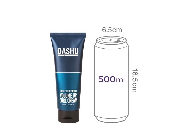 [다슈] 데일리 볼륨 업 컬 크림 150ml