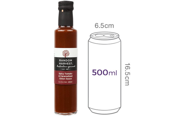 [랜덤하비스트] 고메  카라멜라이즈드 스파이시토마토&어니언 소스 250ml