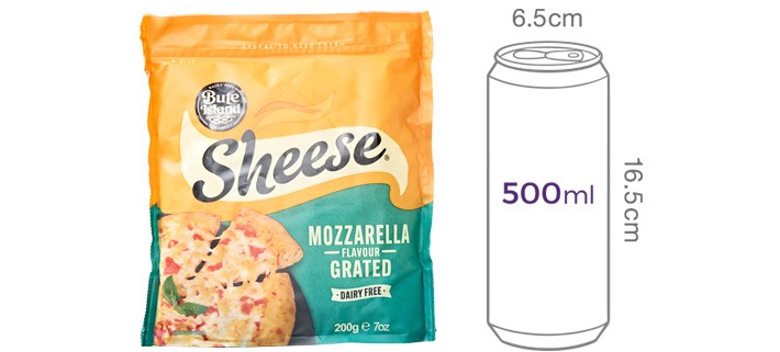 [쉬즈] 비건 모짜렐라 슈레드 치즈 200g