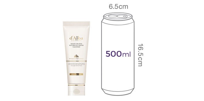[달바] 화이트 트러플 오일 크림 클렌저 100ml (튜브형)
