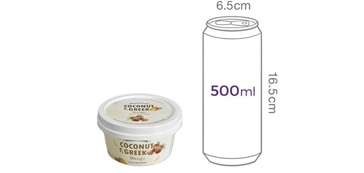 [어니스트그릭] 코코넛그릭 망고 요거트 100g