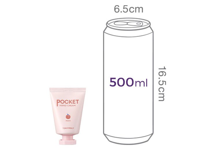 [토니모리] 포켓 핸드 크림 피치