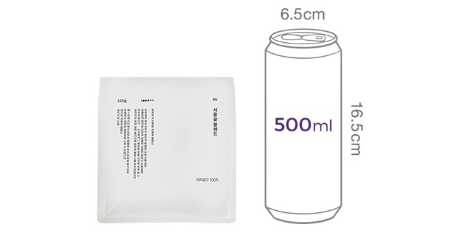 [센터커피] 서울숲 블렌드 원두 210g