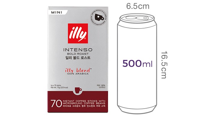 [일리] 볼드 로스트 미니 스틱커피 (1g X 70입)