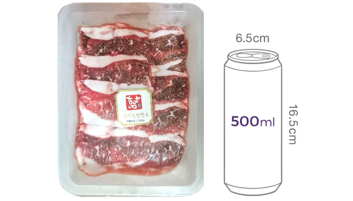 [횡성축협한우] 1등급 한우 차돌박이 200g