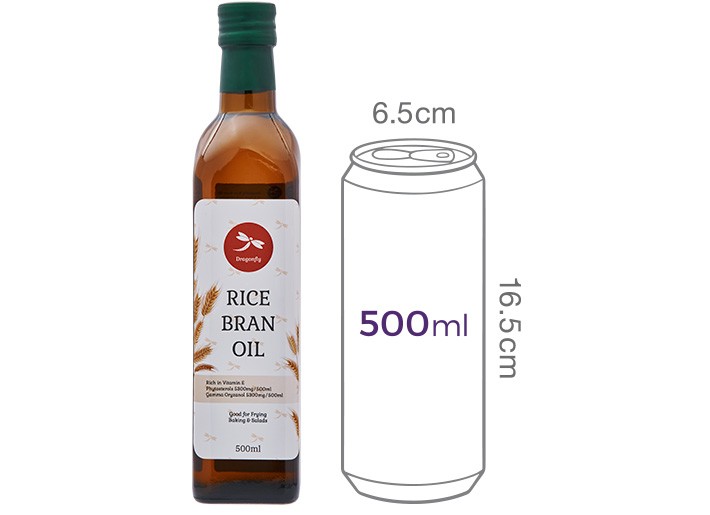 [드래곤플라이] 프리미엄 현미유 500mL