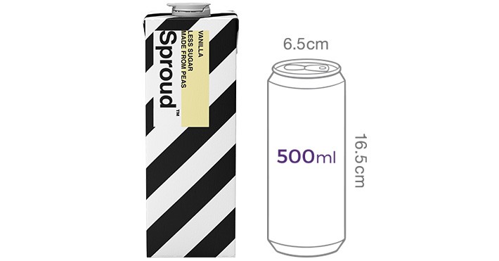 [스프라우드] 비건 완두콩 음료 바닐라