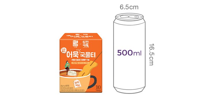 [녹차원] 어묵국물티 오리지널 (4g X 10개입)