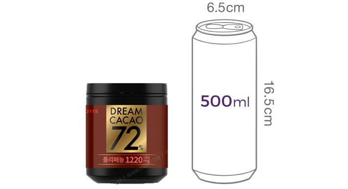 [롯데] 드림카카오 72% 86g