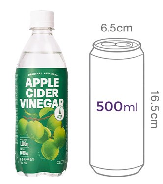 [클룹] 애사비 제로소다 매실 (500mL X 6개)