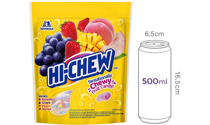 [모리나가] 하이츄 버라이어티팩 800g