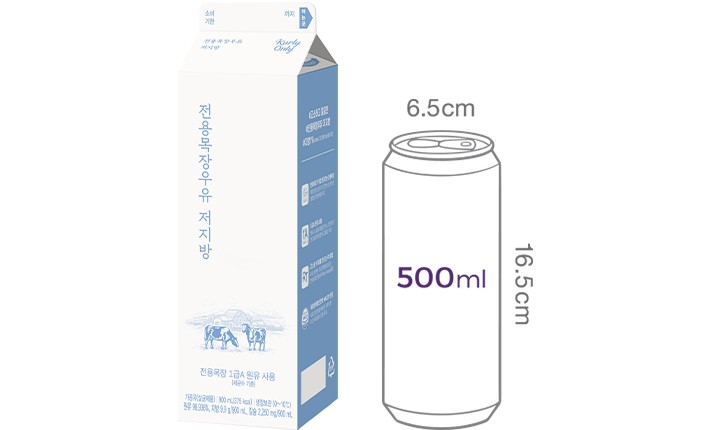 [연세우유 x 마켓컬리] 저지방 전용목장 우유 900mL