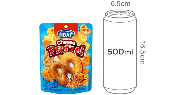 [HBAF] 치즈 프레첼 30g X 5개입