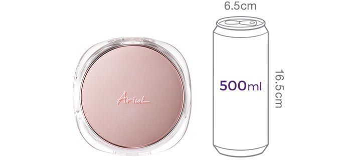 [아리얼] 잉크 피더 커버래스팅 쿠션 +리필(15g) 기획 03호 크림 베이지